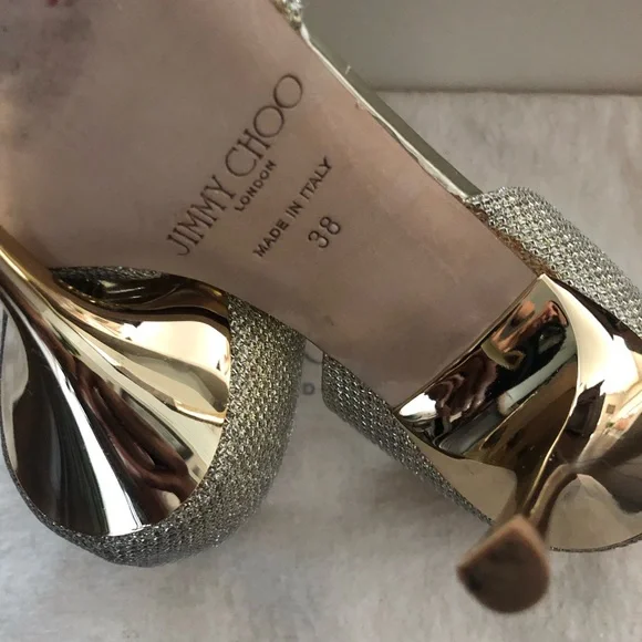 Jimmy Choo peep toe heels - Picture 4 of 14